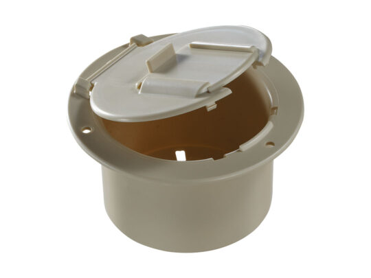 B132 Round Low Profile Cable Hatch