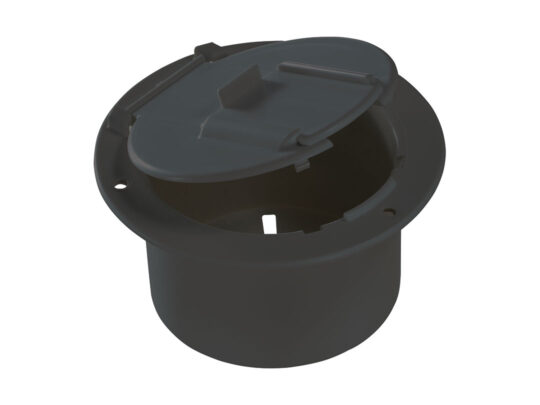 B133 Round Low Profile Cable Hatch