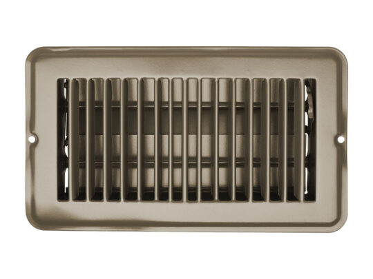 H871 Metal Vent Register, Damp