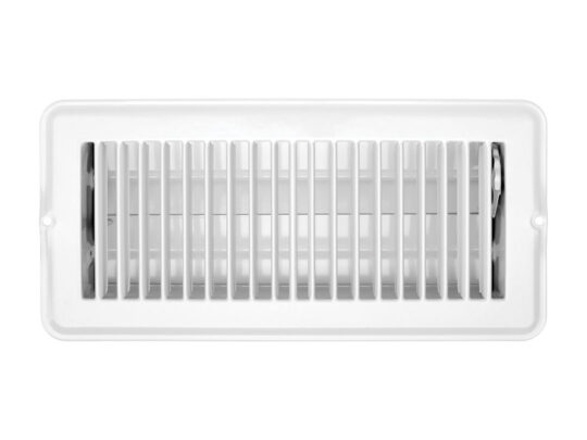 H876 Metal Vent Register, Damp