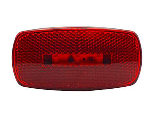 L914 Oblong Reflex LED Marker Light, Black Base