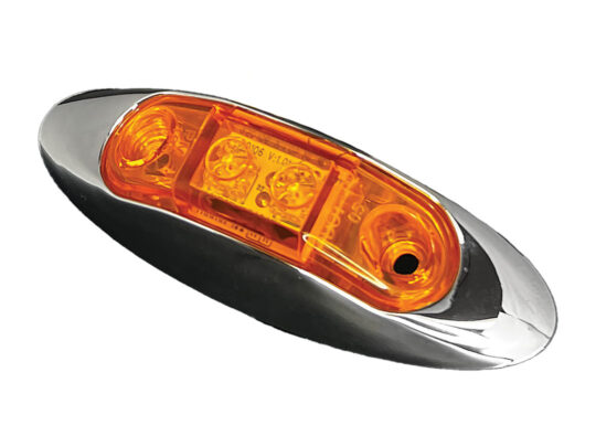 L931 Oblong with Chrome Bezel LED Marker Light
