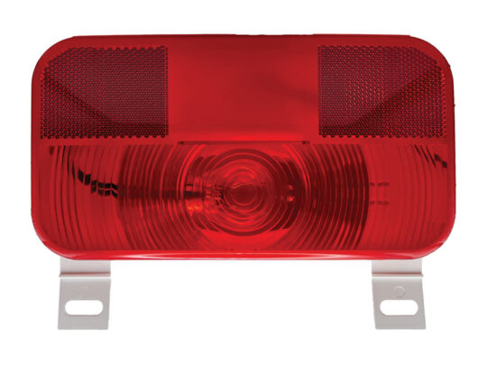 L961 Incandescent Rectangular License Light & Bracket