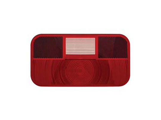 L972 Replacement Lens for Incand. Rectangular License Light & Bracket & Back-Up with Reflex