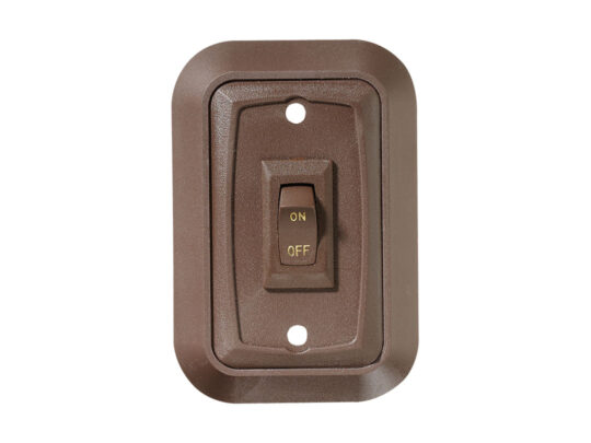 S651 Single Wall Plate Switch, On/Off - SPST