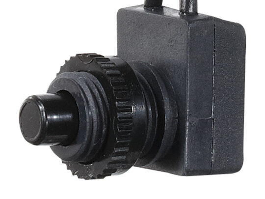 S741 Push Button On/Off Switch, 3 A