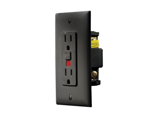 S807 Dual GFCI Outlet with Cover-Plate
