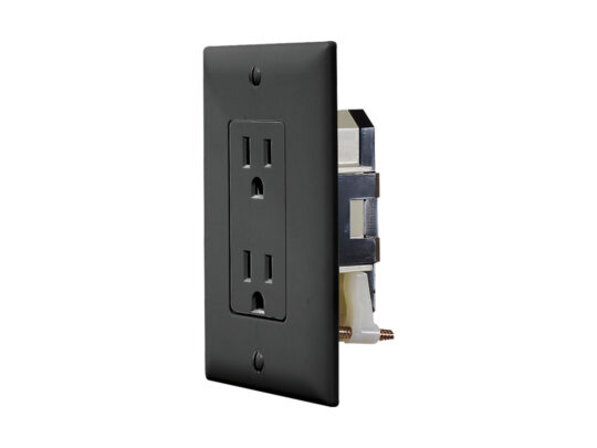 S817 Self Contained Dual Outlet with Cover-Plate
