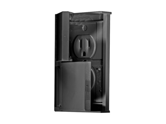 S907 Weatherproof Dual Outlet with Snap Cover-Plate